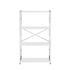 Tennos White Bookshelf - Ornate Home