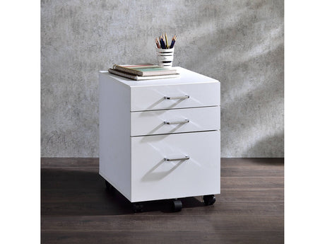 Tennos White Cabinet - Ornate Home