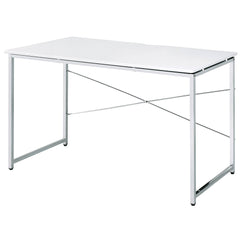 Tennos White Writing Desk - Ornate Home