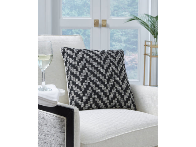 Tenslock Next-Gen Nuvella Black/White Pillow (Set of 4) - Ornate Home