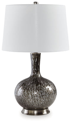 Tenslow Antique Black Table Lamp - Ornate Home