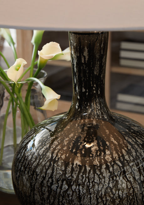 Tenslow Antique Black Table Lamp (Set of 2) - Ornate Home