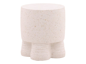 Teodoro Ivory Outdoor Side Table - Ornate Home