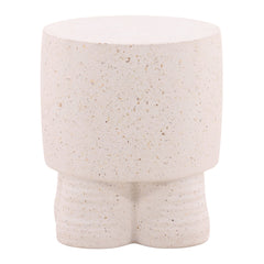 Teodoro Ivory Outdoor Side Table - Ornate Home