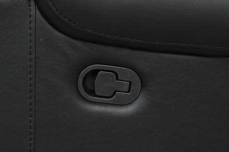 Tepic Black Leatherette Chair - Ornate Home