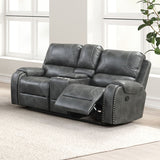 Tepic Gray Loveseat - Ornate Home