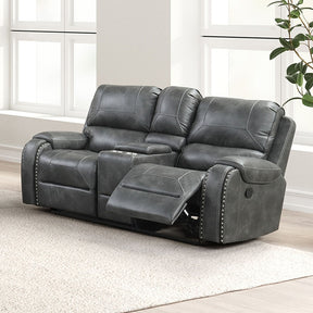 Tepic Gray Loveseat - Ornate Home