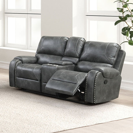 Tepic Gray Loveseat - Ornate Home