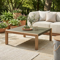 Teras Gray Coffee Table - Ornate Home