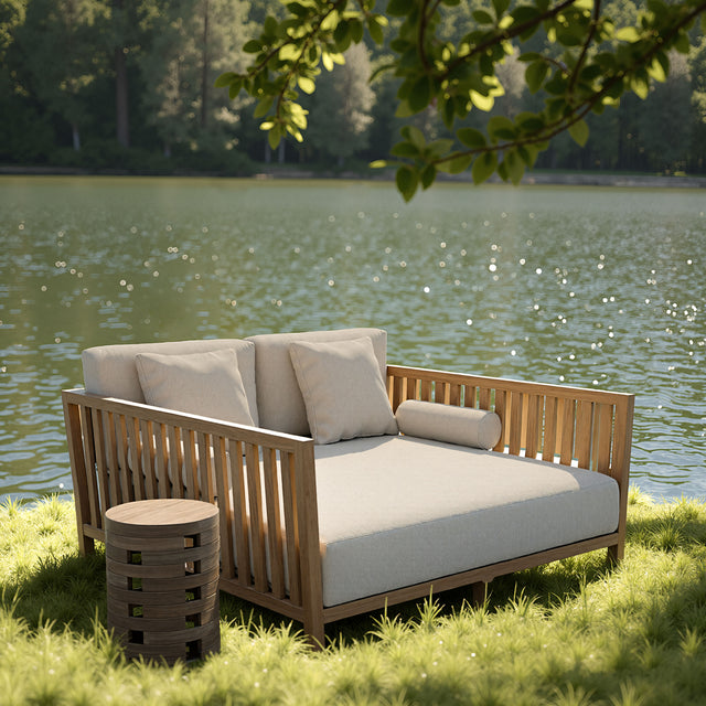 Teras Gray Daybed - Ornate Home