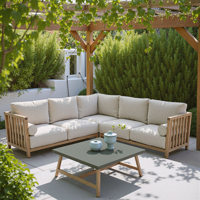 Teras Gray Sectional - Ornate Home