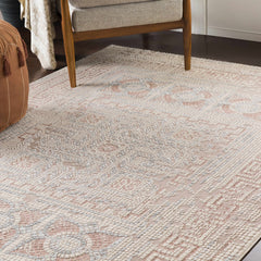 Terlingua Blush Greek Mosaic Carpet - Clearance - Ornate Home