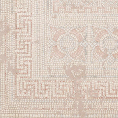 Terlingua Blush Greek Mosaic Carpet - Clearance - Ornate Home
