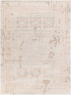 Terlingua Blush Greek Mosaic Carpet - Clearance - Ornate Home