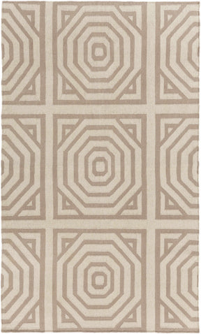 Terlton Ivory Greek Geometric Rug - Clearance - Ornate Home