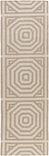 Terlton Ivory Greek Geometric Rug - Clearance - Ornate Home