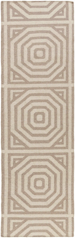 Terlton Ivory Greek Geometric Rug - Clearance - Ornate Home