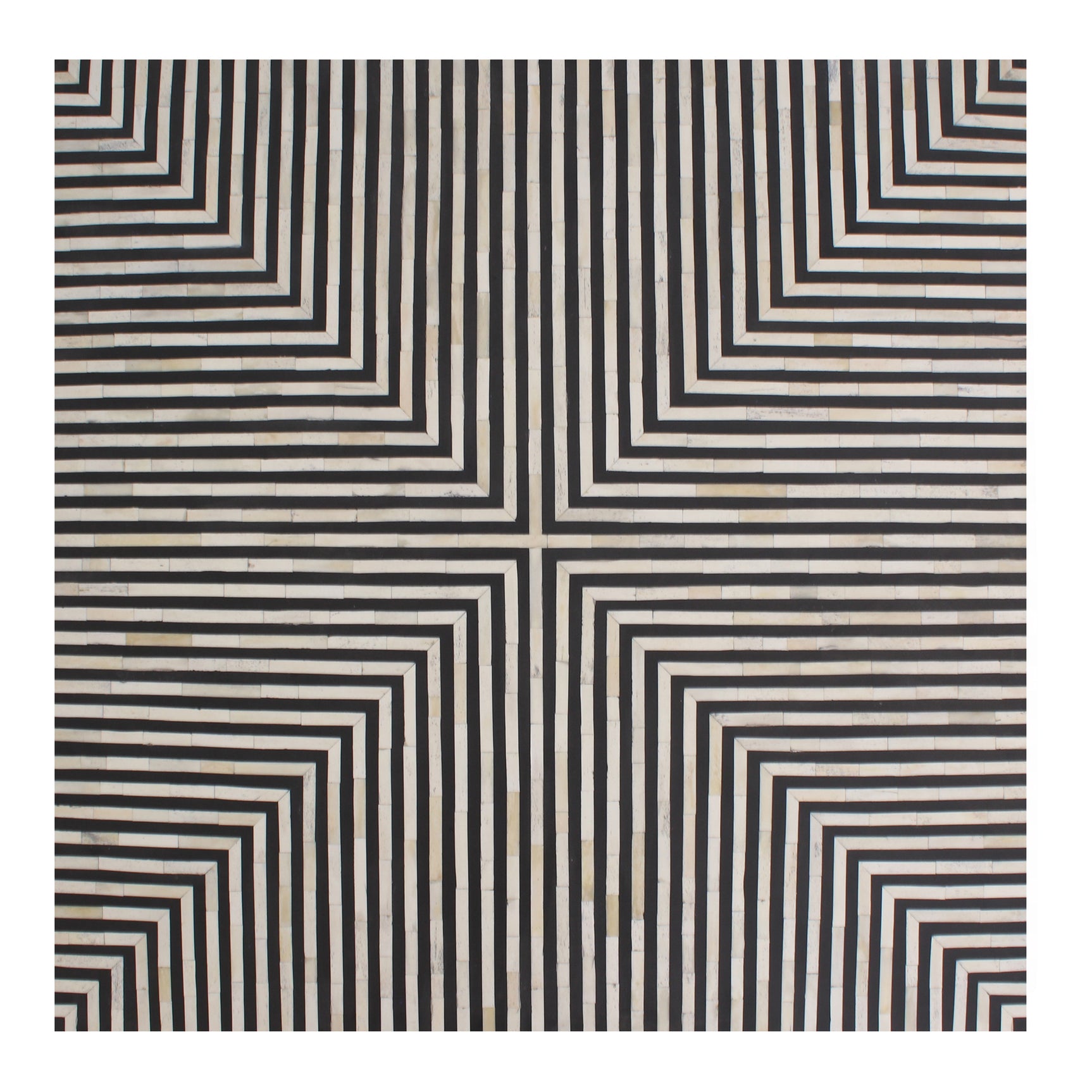 Terning Black/White Coffee Table - Ornate Home