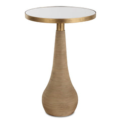 Terra Brass Accent Table - Ornate Home