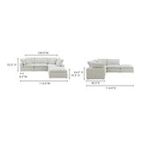 Terra Coastside Sand Condo Dream Modular Sectional - Ornate Home