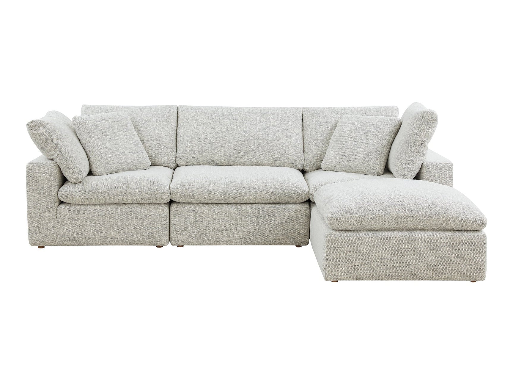 Terra Coastside Sand Condo Lounge Modular Sectional - Ornate Home