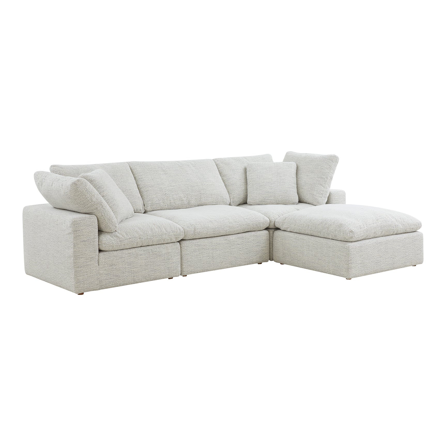 Terra Coastside Sand Condo Lounge Modular Sectional - Ornate Home
