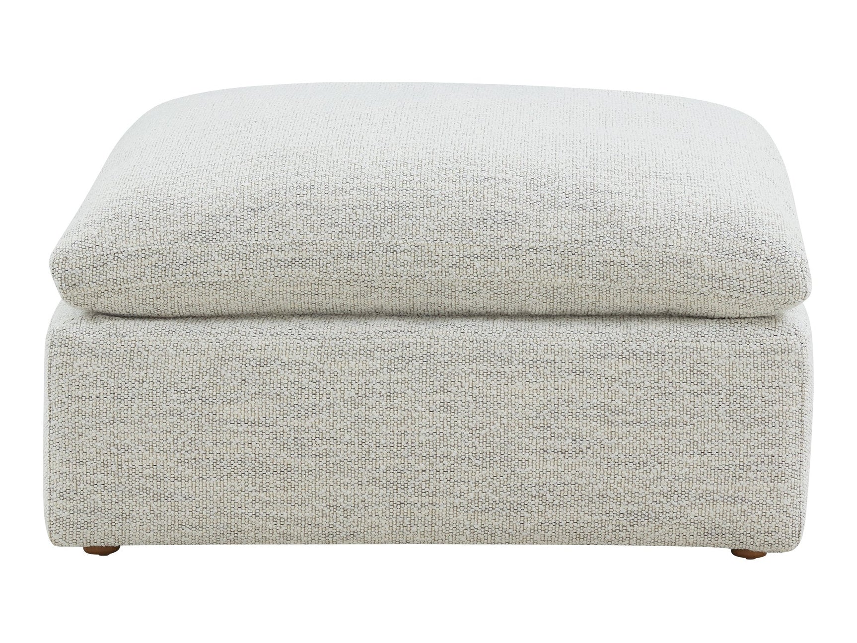 Terra Coastside Sand Condo Ottoman - Ornate Home