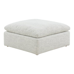 Terra Coastside Sand Condo Ottoman - Ornate Home