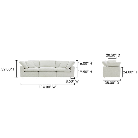 Terra Coastside Sand Modular Sofa - Ornate Home