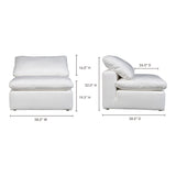 Terra Cream White Condo Chair - Ornate Home