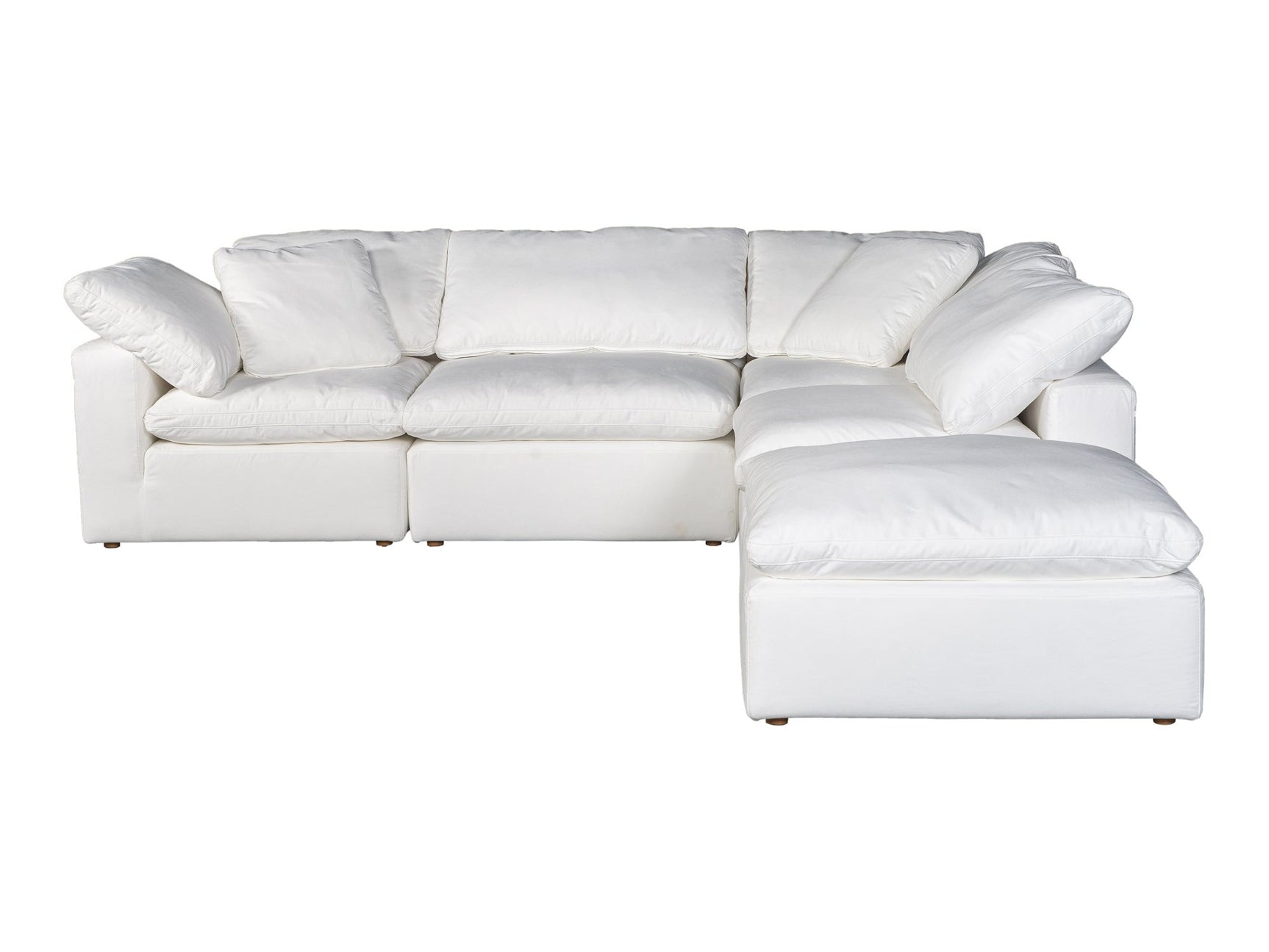 Terra Cream White Condo Dream Modular Sectional - Ornate Home