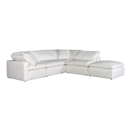 Terra Cream White Condo Dream Modular Sectional - Ornate Home