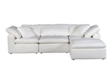 Terra Cream White Condo Lounge Modular Sectional - Ornate Home