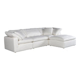 Terra Cream White Condo Lounge Modular Sectional - Ornate Home