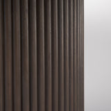 Terra Dark Brown 60" Round Pedestal Dining Table