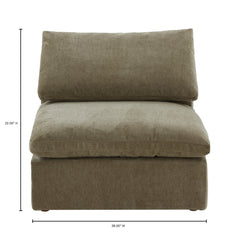 Terra Desert Sage Slipper Chair - Ornate Home