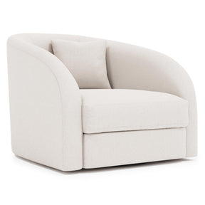 Terra Ivory Swivel Chair - Ornate Home