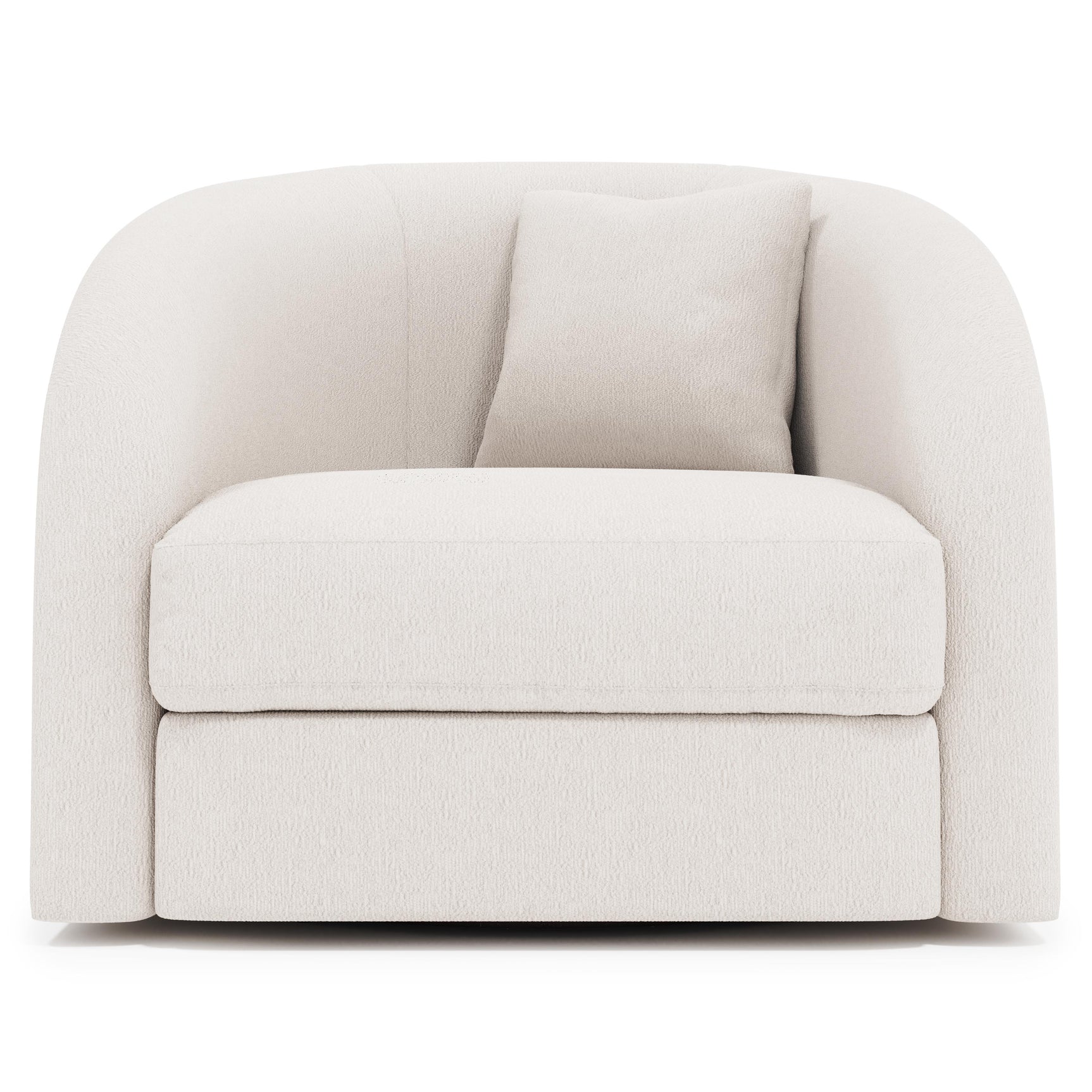 Terra Ivory Swivel Chair - Ornate Home