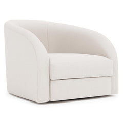 Terra Ivory Swivel Chair - Ornate Home