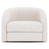 Terra Ivory Swivel Chair Without Pillows - Ornate Home