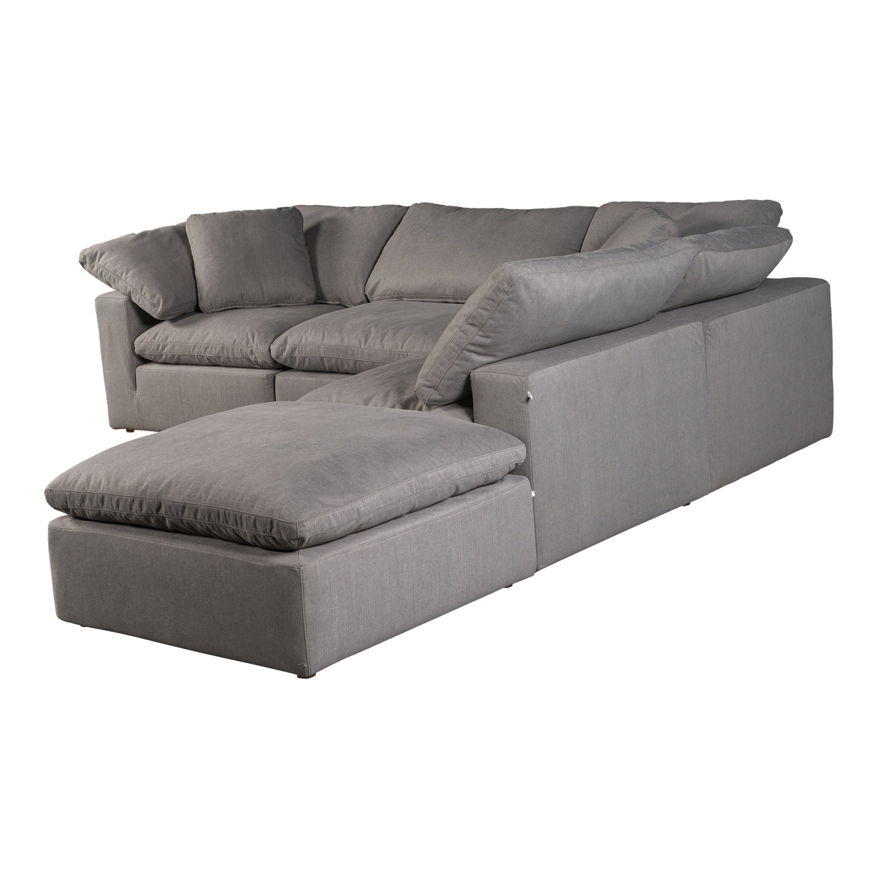 Terra Light Grey Condo Dream Modular Sectional - Ornate Home