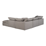 Terra Light Grey Condo Dream Modular Sectional - Ornate Home