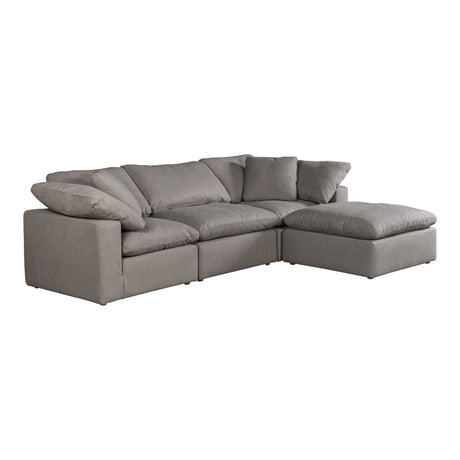 Terra Light Grey Condo Lounge Modular Sectional - Ornate Home
