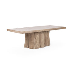 Terra Sandstone Greige Dining Table - Ornate Home