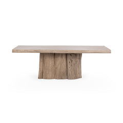 Terra Sandstone Greige Dining Table - Ornate Home