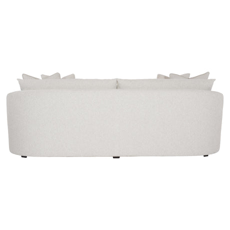 Terra White/Cream Fabric Sofa - Ornate Home