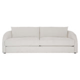 Terra White/Cream Fabric Sofa - Ornate Home