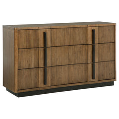Terrace Ash Brown 5-piece Queen Wall Panel Bedroom Set - Ornate Home