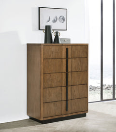 Terrace Ash Brown Chest - Ornate Home