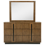 Terrace Ash Brown Dresser and Mirror - Ornate Home